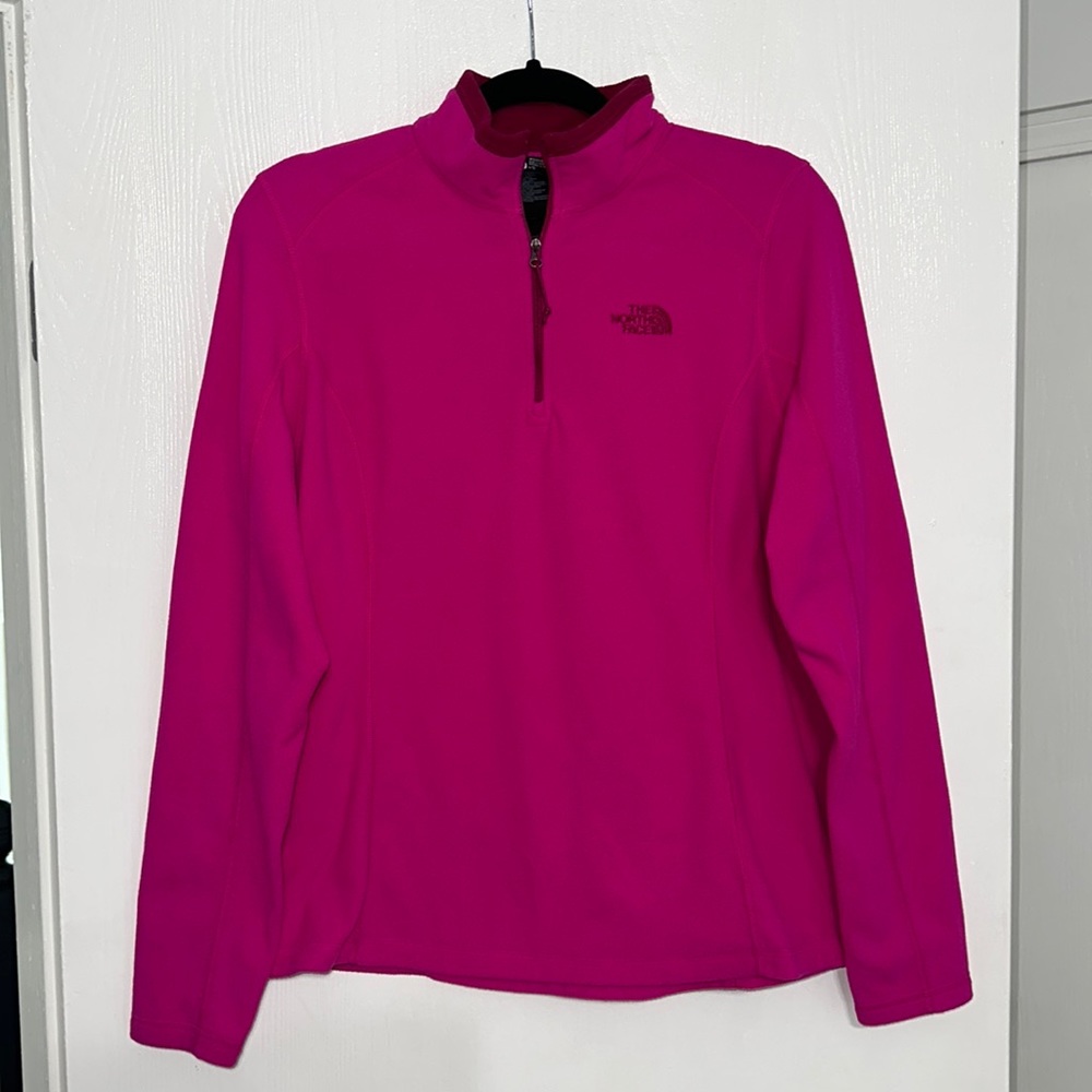 North Face quarter zip sweatshirt